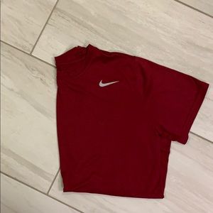 Nike Dri-Fit men’s maroon colored t-shirt